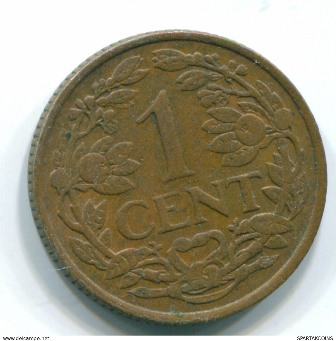 1 CENT 1965 NIEDERLÄNDISCHE ANTILLEN Bronze Fish Koloniale Münze #S11126.D.A - Niederländische Antillen