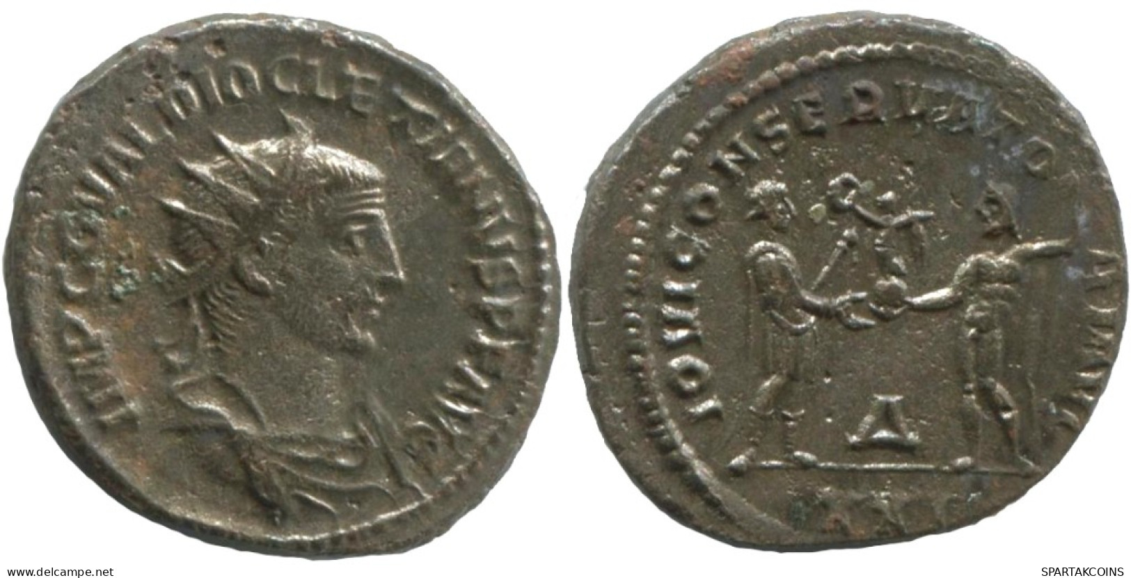 DIOCLETIAN ANTONINIANUS Antioch (?/XXI) AD287 IOVICONSERVATORI. #ANT1917.48.E.A - The Tetrarchy (284 AD Tot 307 AD)