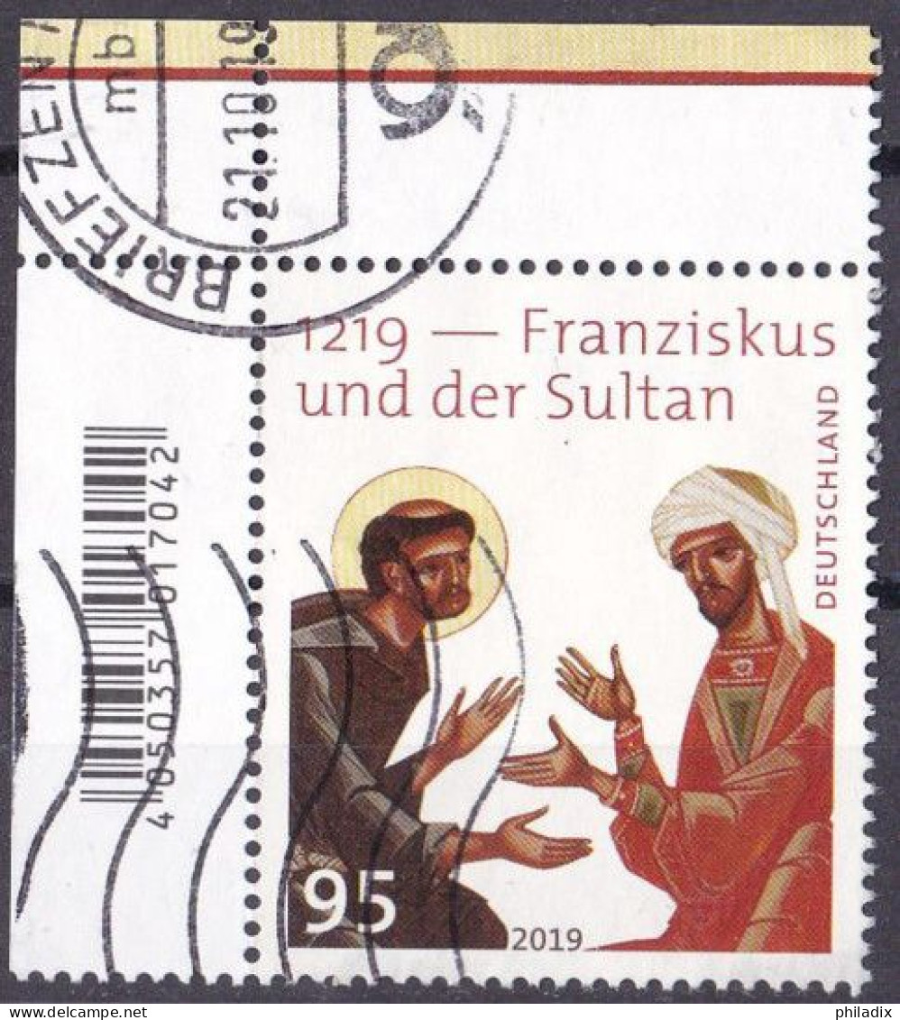 BRD 2019 Mi. Nr. 3498 O/used Eckrand (BRD1-6) - Oblitérés