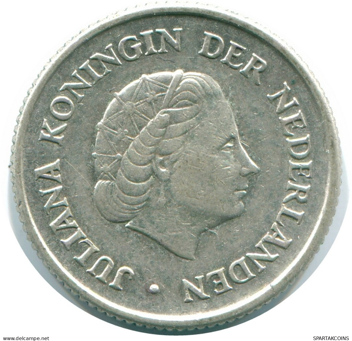 1/4 GULDEN 1967 NETHERLANDS ANTILLES SILVER Colonial Coin #NL11454.4.U.A - Niederländische Antillen