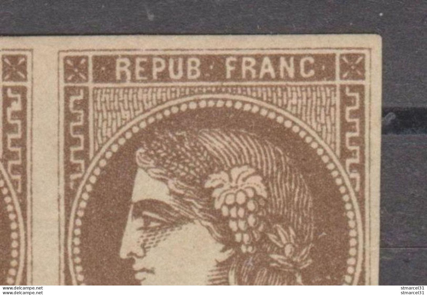 RRR SIGNE BEHR N°47e Dans Bloc Neuf** TBE Cote 4725€ - 1870 Uitgave Van Bordeaux