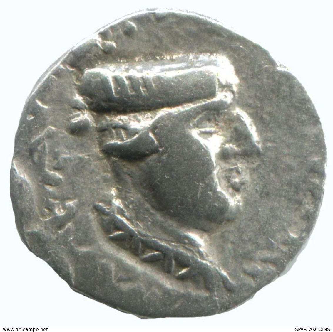 INDO-SKYTHIANS WESTERN KSHATRAPAS KING NAHAPANA AR DRACHM GREEK GRIECHISCHE Münze #AA479.40.D.A - Greche