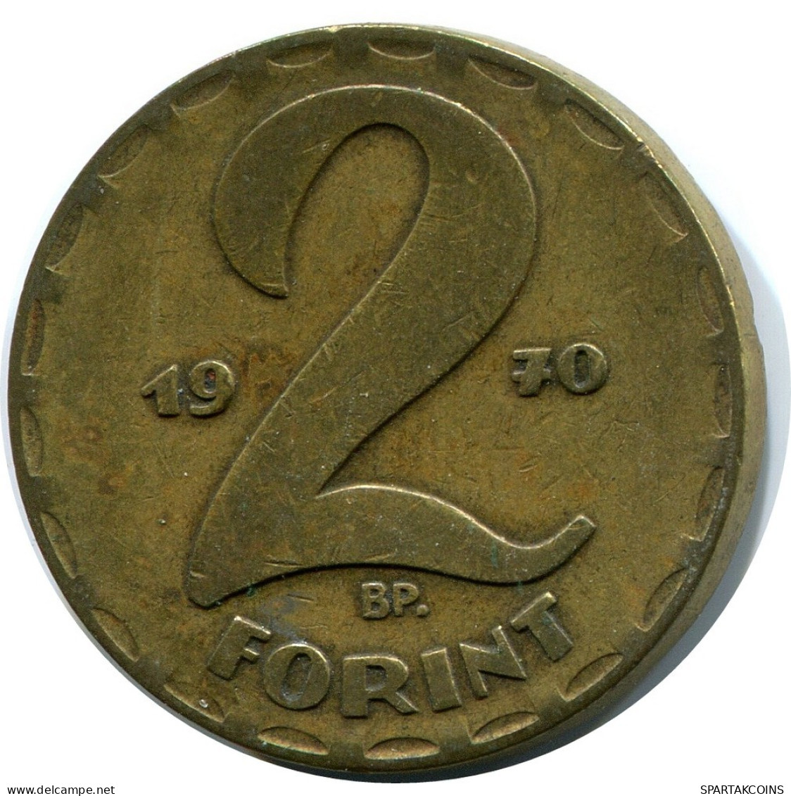 2 FORINT 1970 SIEBENBÜRGEN HUNGARY Münze #AZ327.D.A - Hongrie
