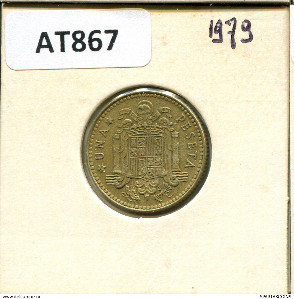 1 PESETA 1975 ESPAÑA Moneda SPAIN #AT867.E.A - 1 Peseta