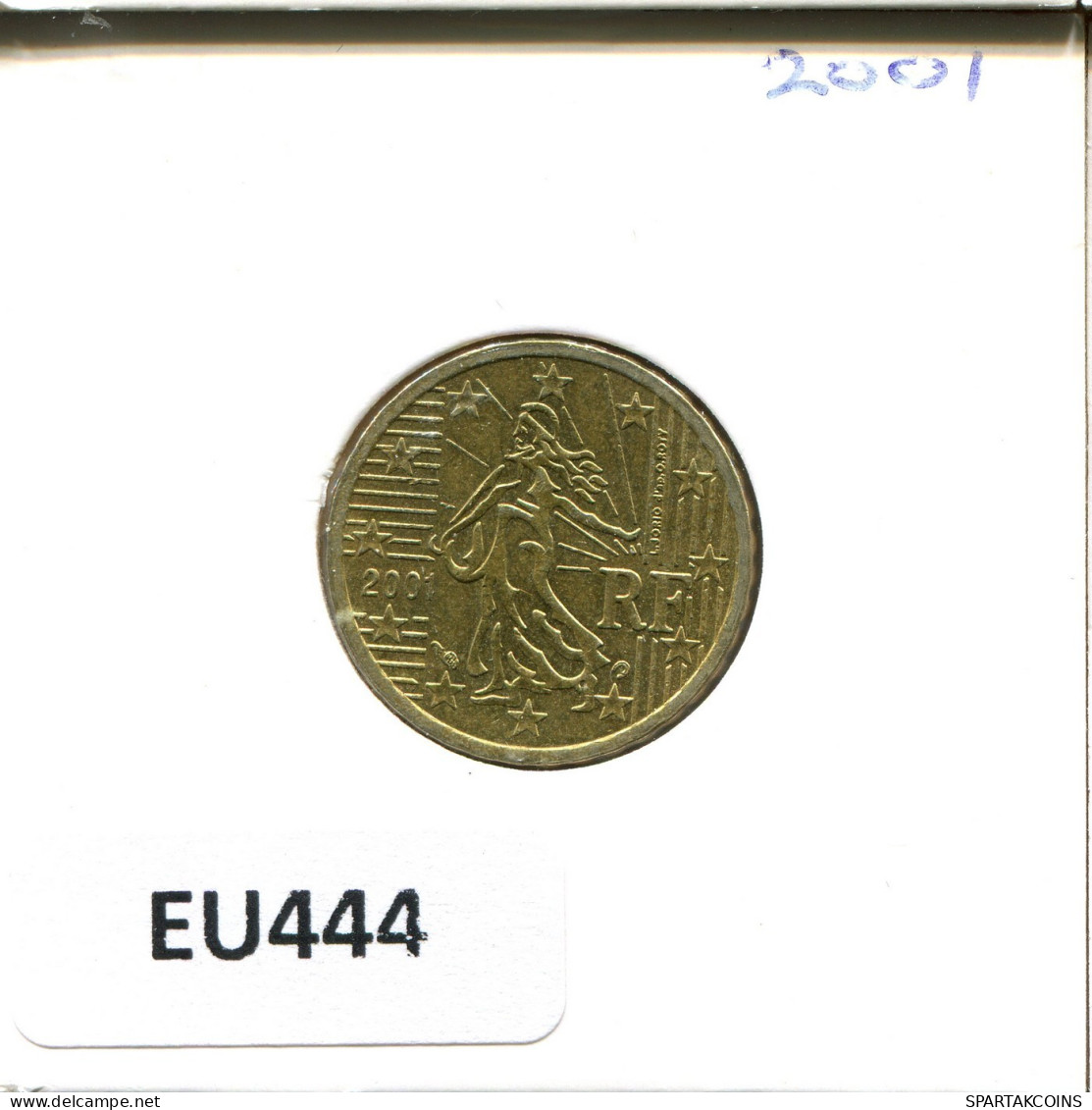 10 EURO CENTS 2001 FRANCIA FRANCE Moneda #EU444.E.A - Frankreich