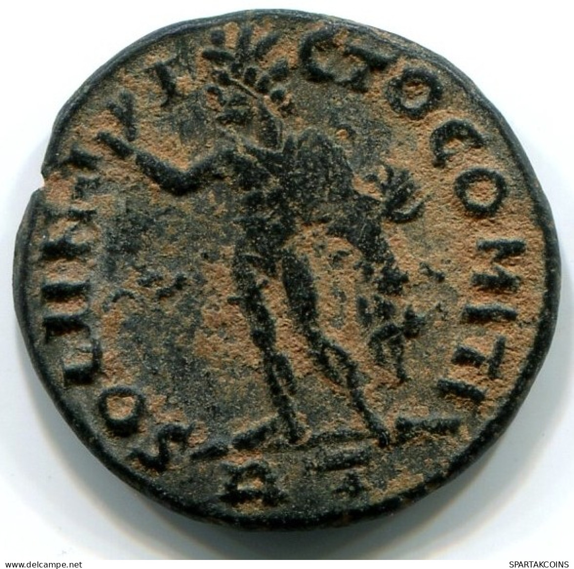 CONSTANTINE I AE SMALL FOLLIS Romano ANTIGUO Moneda #ANC12381.6.E.A - Der Christlischen Kaiser (307 / 363)