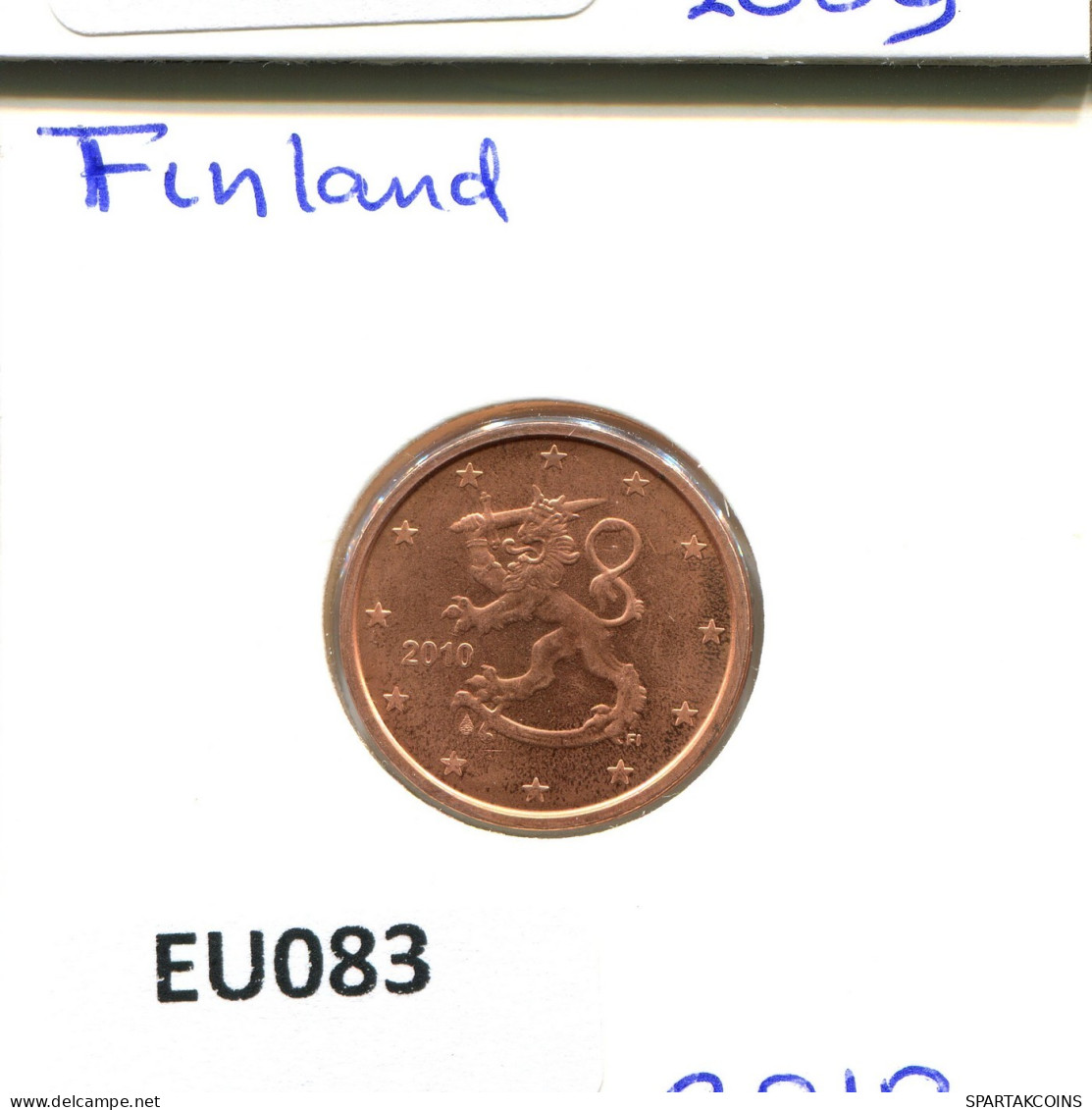 2 EURO CENTS 2010 FINLANDIA FINLAND Moneda #EU083.E.A - Finlandía