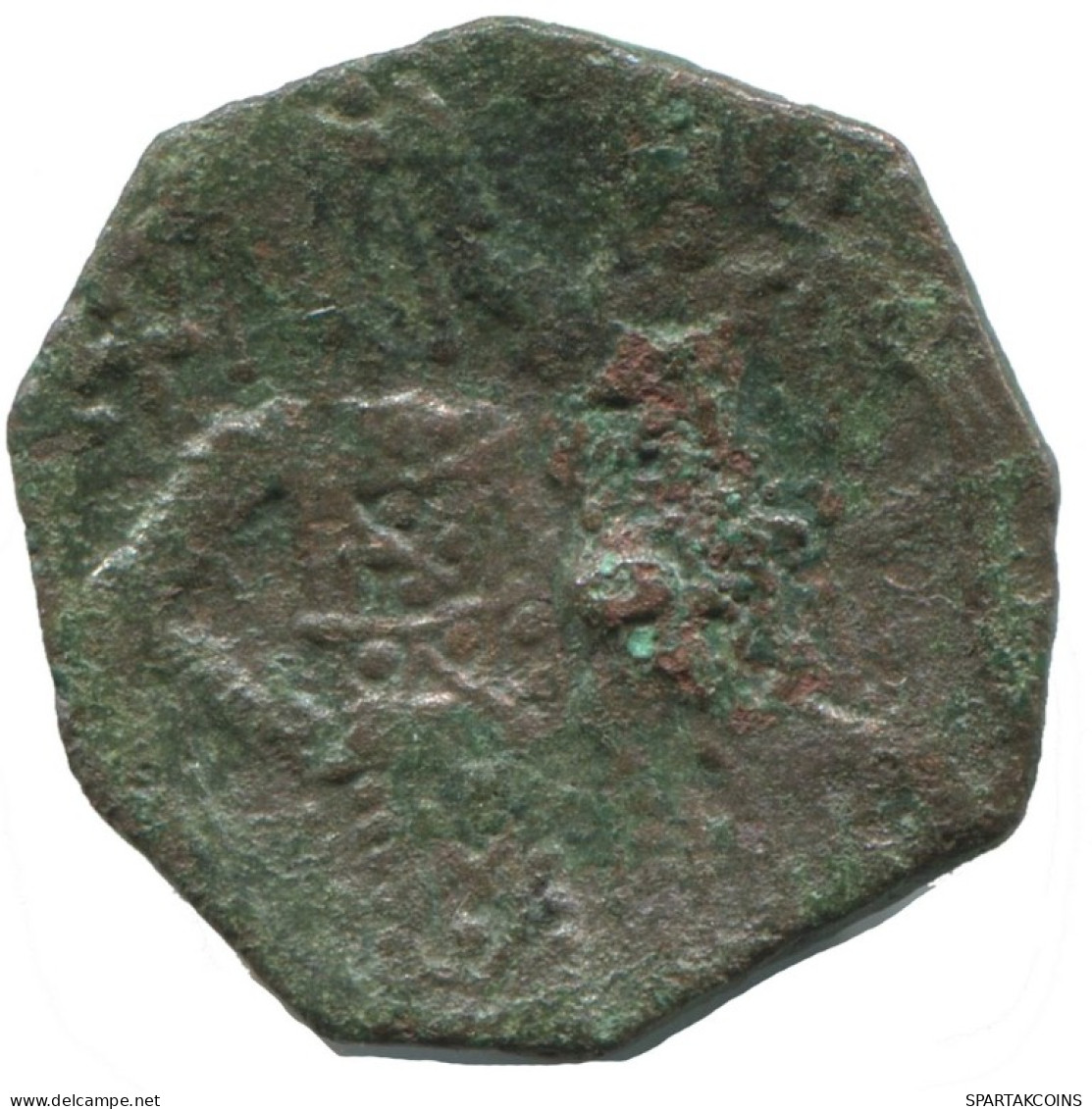 TRACHY BYZANTINISCHE Münze  EMPIRE Antike Authentisch Münze 1.3g/15mm #AG706.4.D.A - Byzantinische Münzen