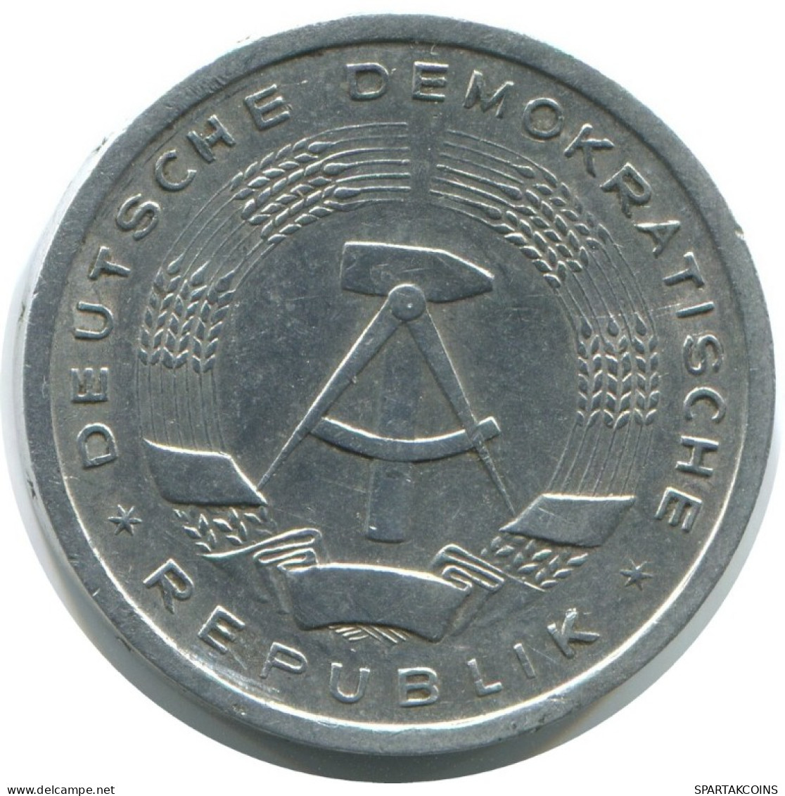 1 DM 1956 A DDR EAST DEUTSCHLAND Münze GERMANY #AE147.D.A - 1 Mark