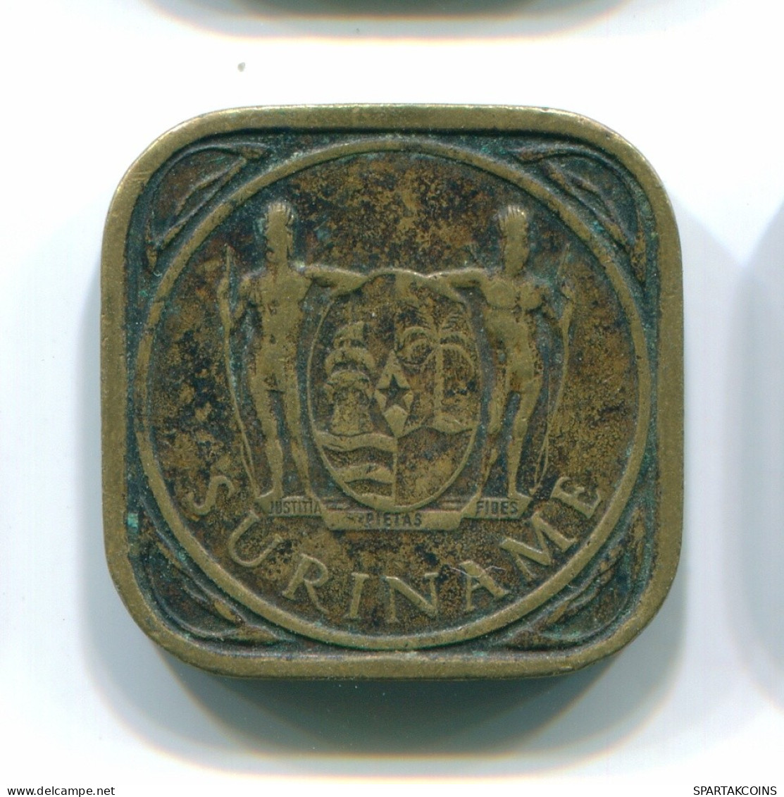 5 CENTS 1962 SURINAME NÉERLANDAIS NETHERLANDS Nickel-Brass Colonial Pièce #S12672.F.A - Surinam 1975 - ...