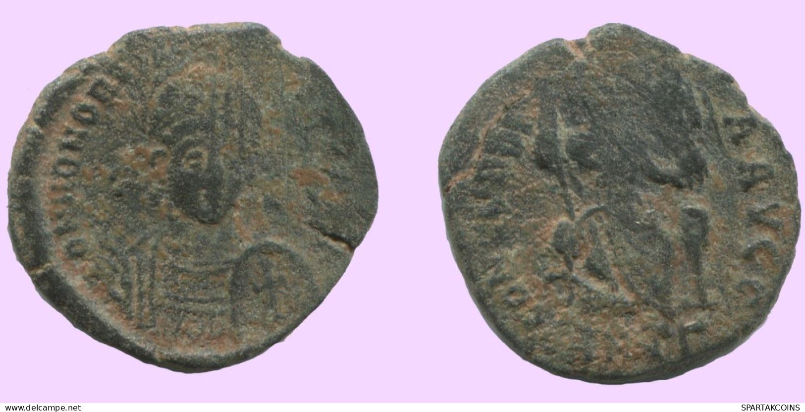 Authentische Antike Spätrömische Münze RÖMISCHE Münze 2.1g/18mm #ANT2434.14.D.A - The End Of Empire (363 AD Tot 476 AD)
