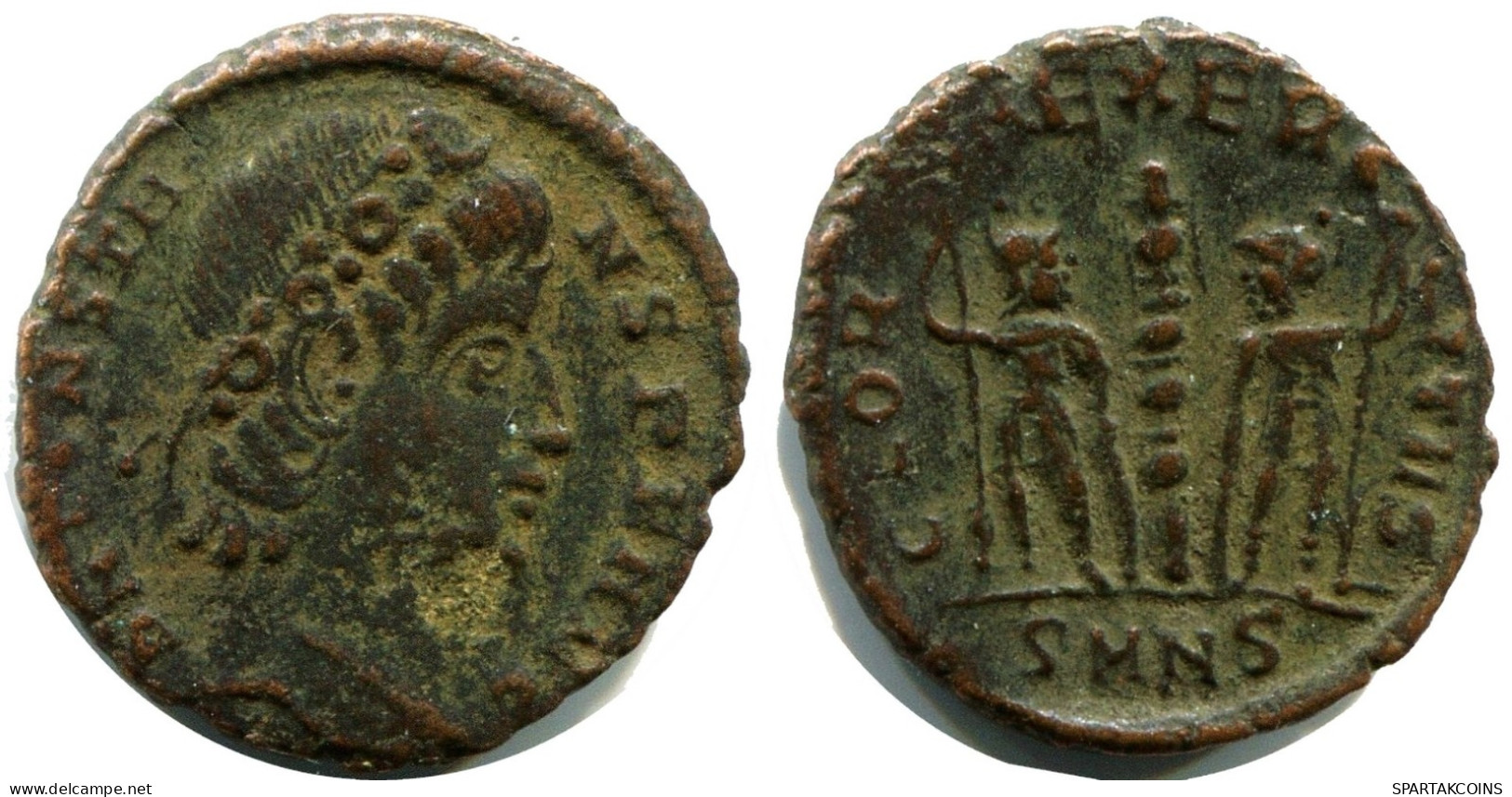 CONSTANS MINTED IN NICOMEDIA FROM THE ROYAL ONTARIO MUSEUM #ANC11775.14.E.A - Der Christlischen Kaiser (307 / 363)