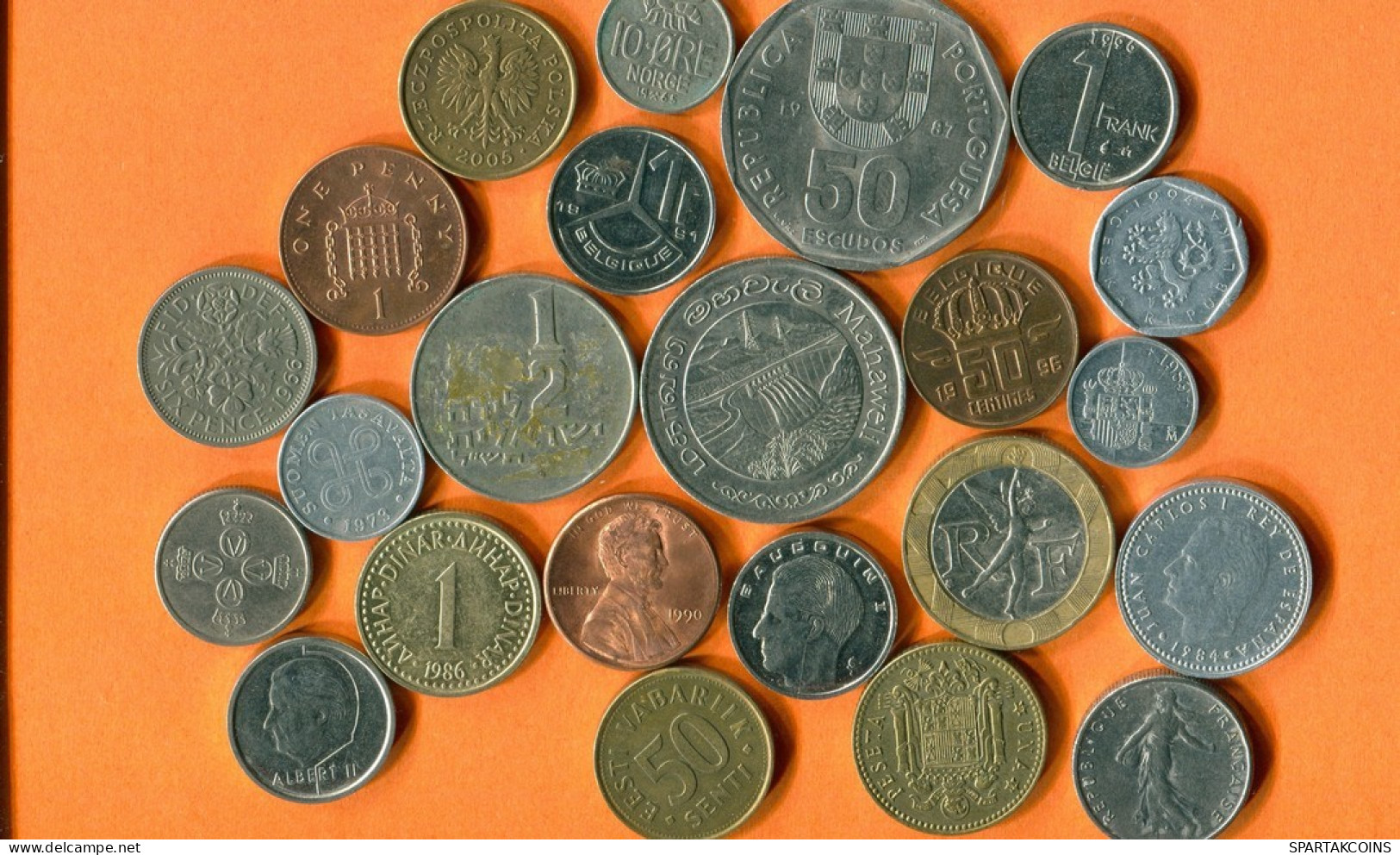 Collection WORLD Coin Mixed Lot Different COUNTRIES And REGIONS #L10013.2.U.A - Andere & Zonder Classificatie