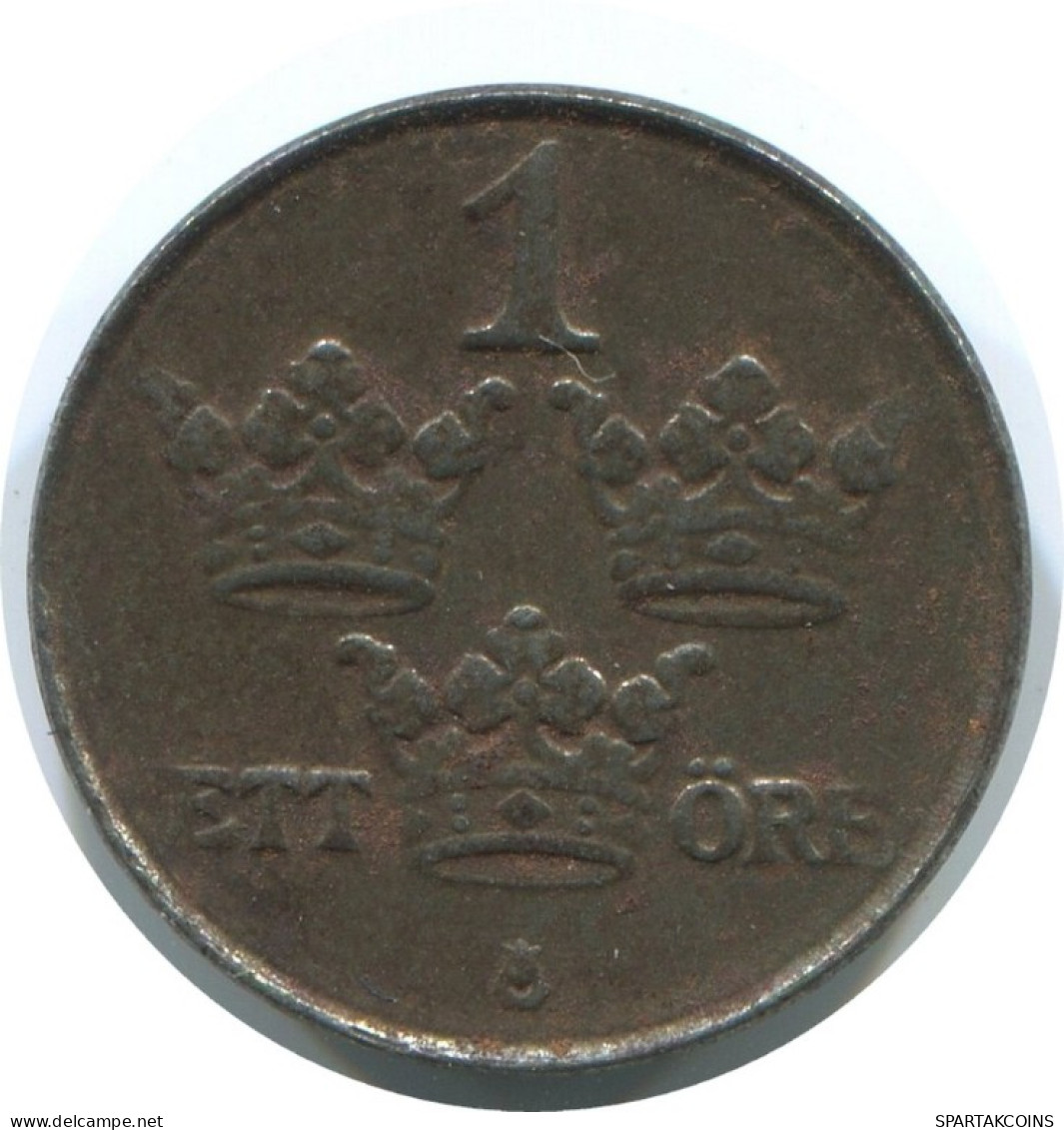 1 ORE 1919 SCHWEDEN SWEDEN Münze #AE754.16.D.A - Zweden