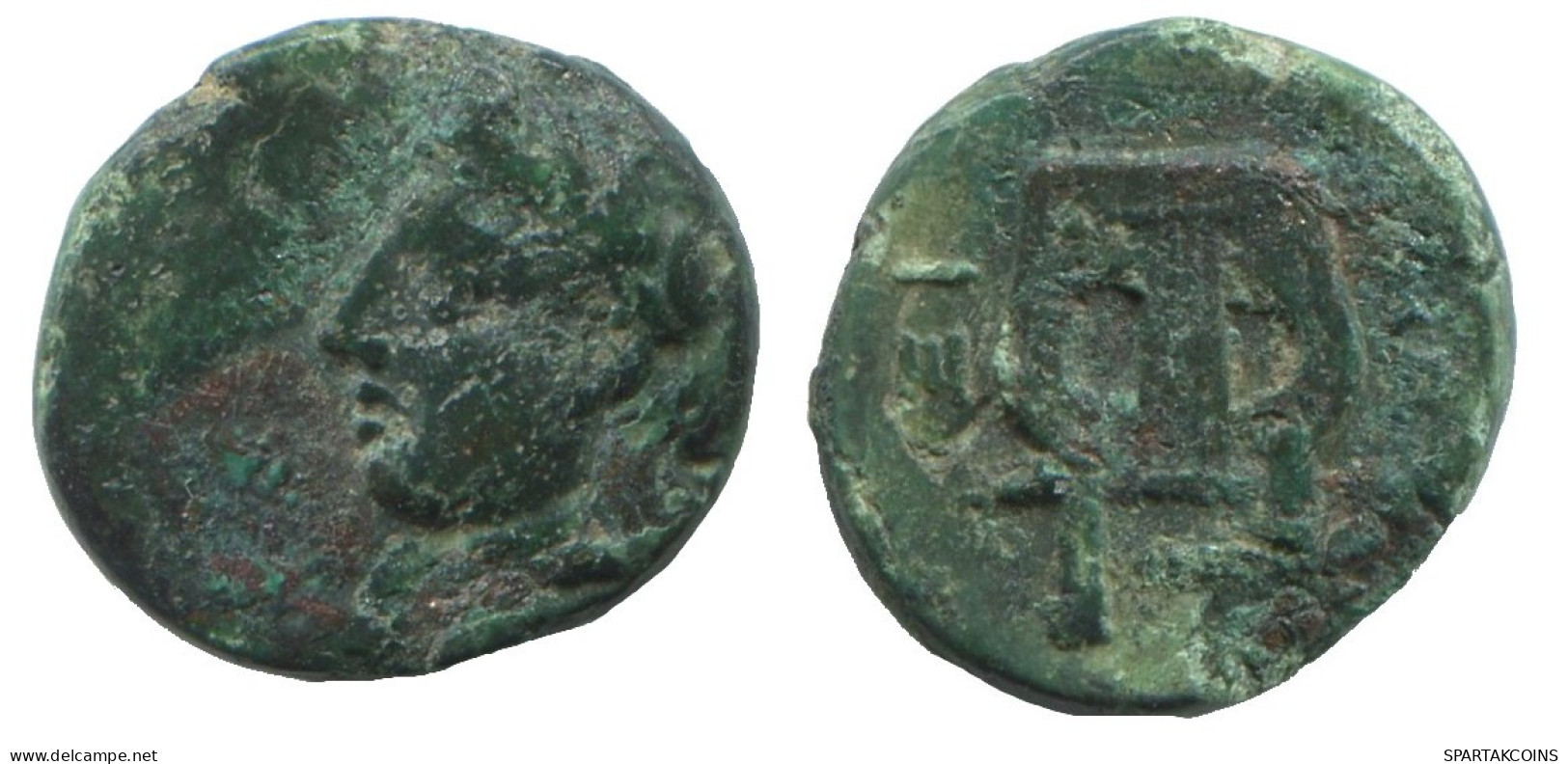 MACEDON CHALCIDIAN LEAGUE 382-379 BC LIRE GREC Pièce 1.2g/12mm #SAV1223.11.F.A - Greek