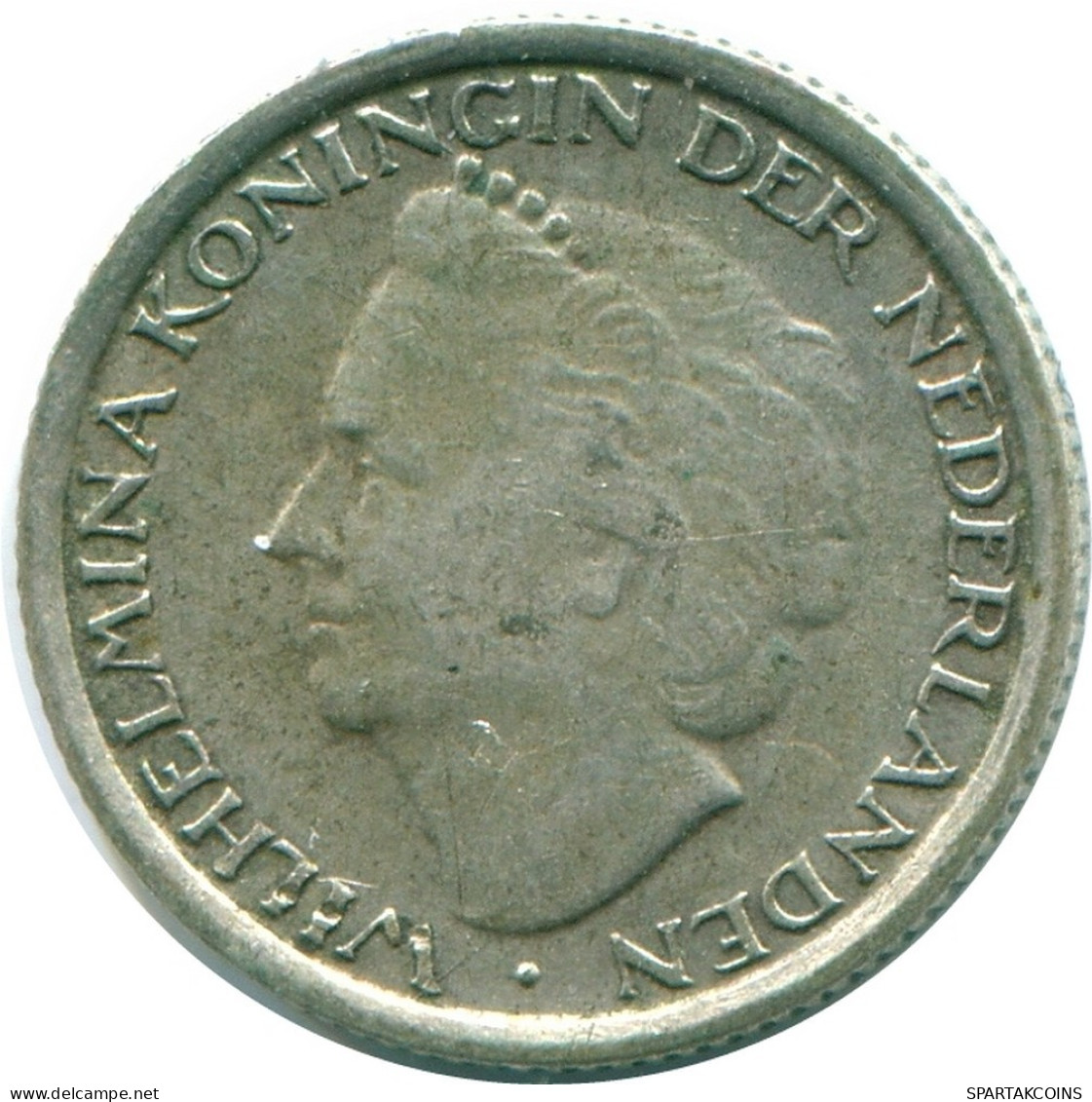 1/10 GULDEN 1948 CURACAO NÉERLANDAIS NETHERLANDS ARGENT Colonial Pièce #NL11907.3.F.A - Curacao