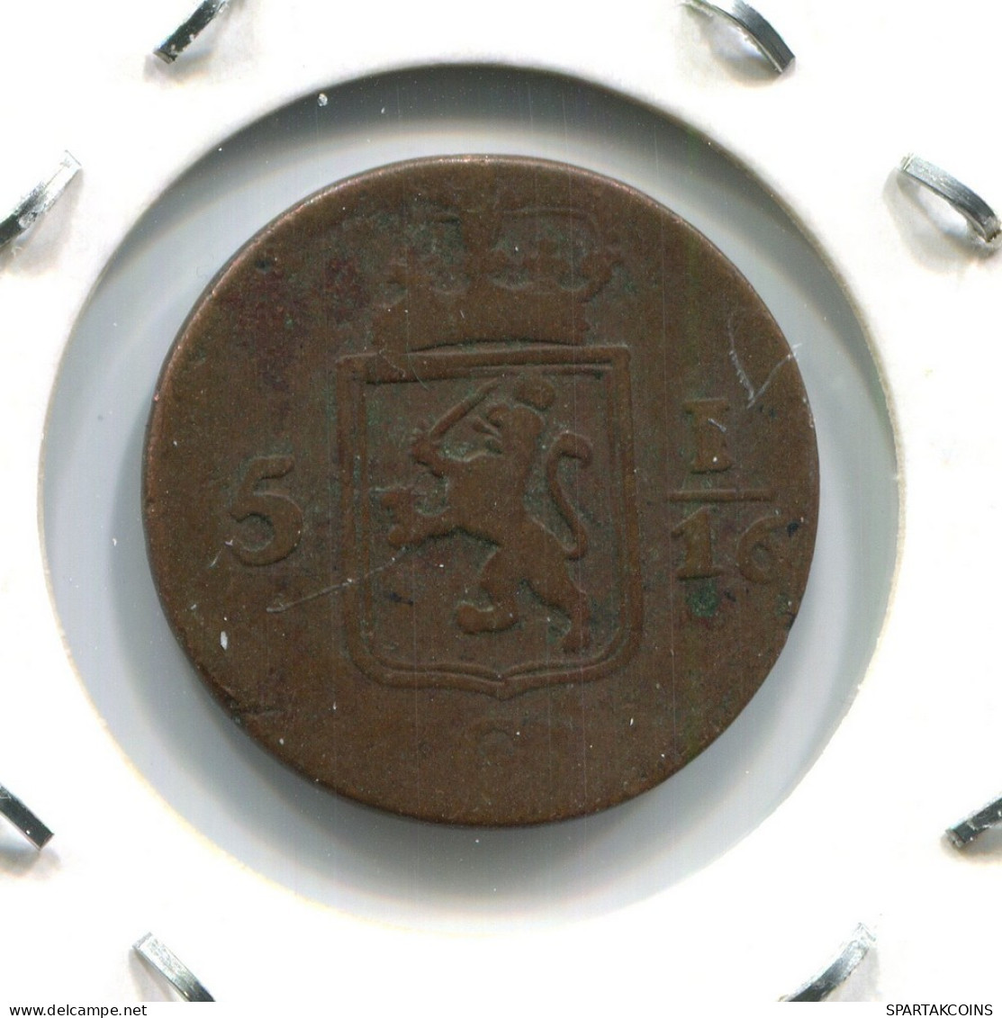 1815 BATAVIA VOC DUIT NEERLANDÉS NETHERLANDS Colonial Moneda #VOC2068.10.E.A - Indie Olandesi