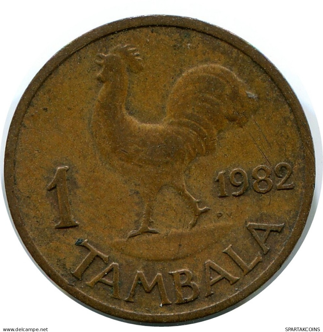 1 TAMBALA 1982 MALAWI Coin #AR866.U.A - Malawi