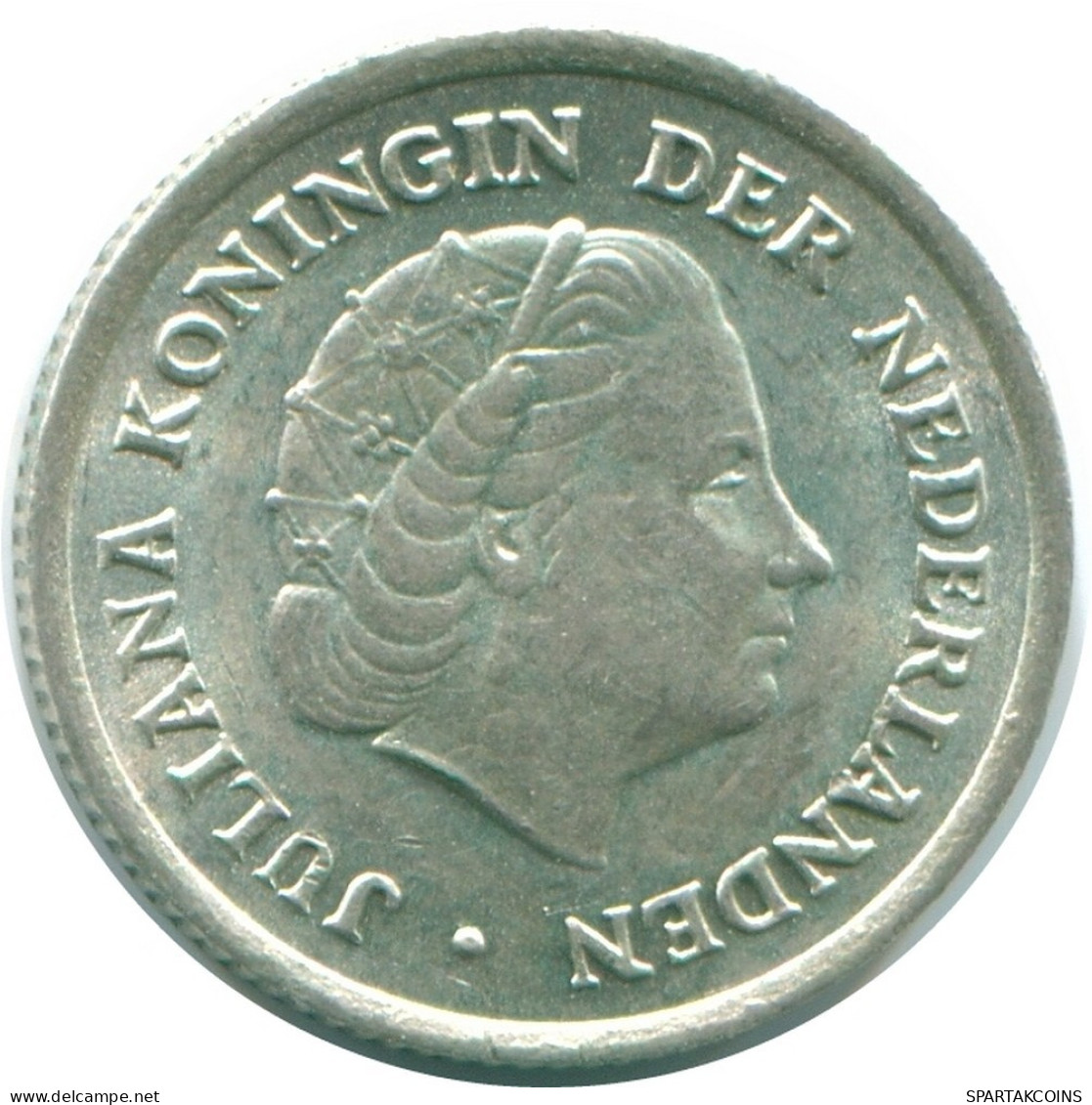 1/10 GULDEN 1966 NIEDERLÄNDISCHE ANTILLEN SILBER Koloniale Münze #NL12743.3.D.A - Nederlandse Antillen