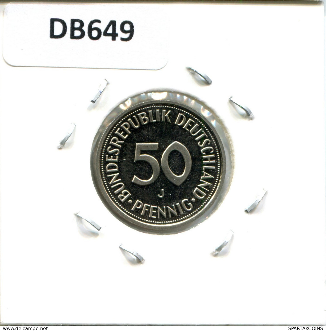 50 PFENNIG 1992 J BRD ALEMANIA Moneda GERMANY #DB649.E.A - 50 Pfennig