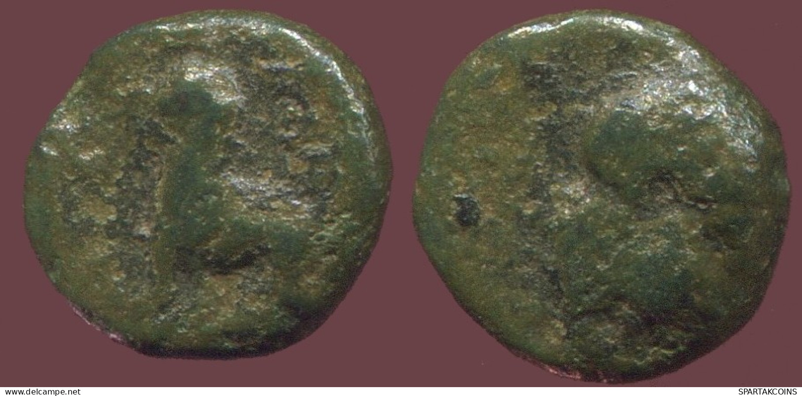 DEER Antike Authentische Original GRIECHISCHE Münze 0.6g/8mm #ANT1585.9.D.A - Griegas
