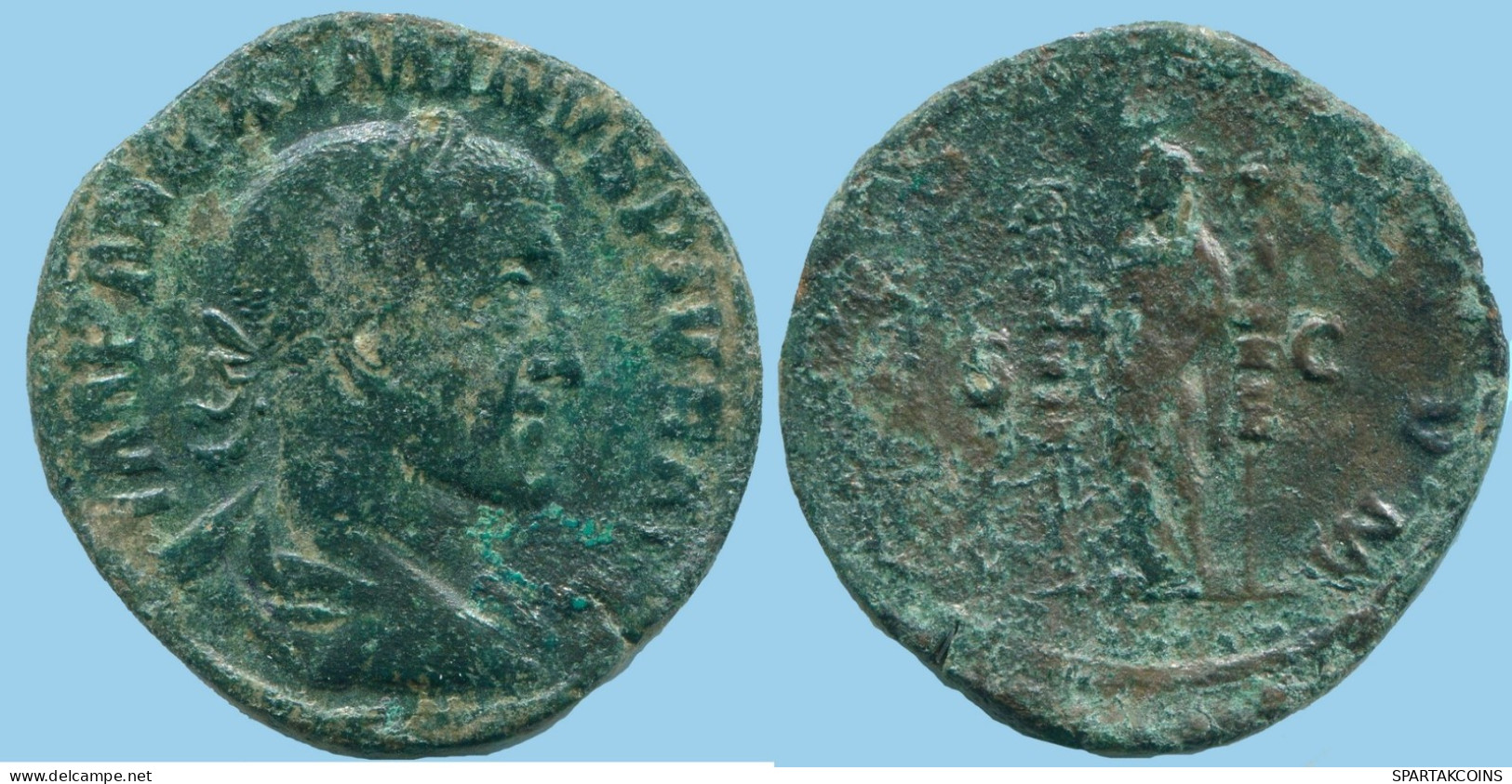 MAXIMIANUS I AE SESTERTIUS FIDES STANDING LEFT 22.4g/30.36mm #ANC13555.79.D.A - The Tetrarchy (284 AD Tot 307 AD)