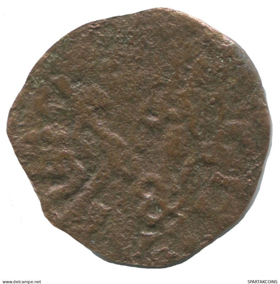 CRUSADER CROSS Authentic Original MEDIEVAL EUROPEAN Coin 0.5g/16mm #AC192.8.F.A - Sonstige – Europa