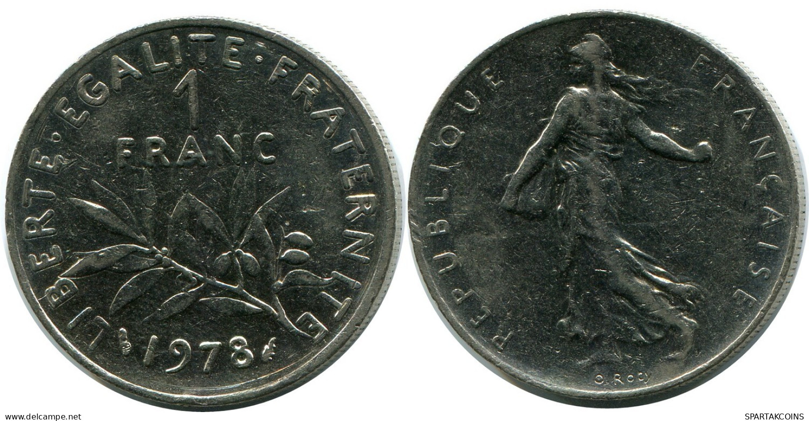 1 FRANC 1978 FRANCE Pièce #AZ422.F.A - 1 Franc