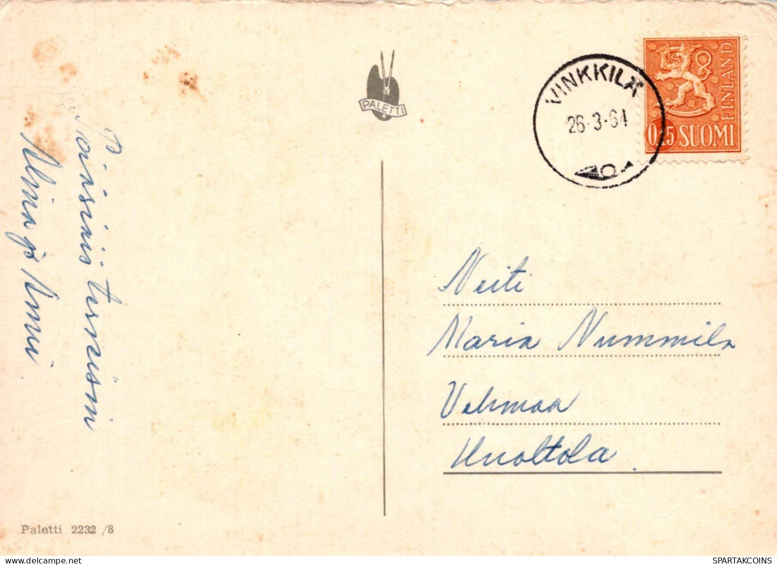 EASTER CHICKEN EGG Vintage Postcard CPSM #PBO846.A - Ostern