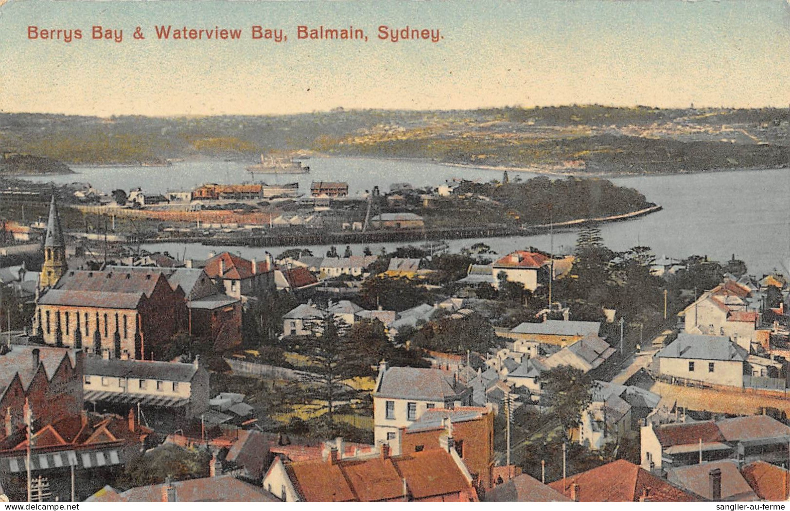 CPA AUSTRALIE / BERRYS BAY AND WATERVIEW BAY / BALMAIN / SYDNEY - Altri & Non Classificati