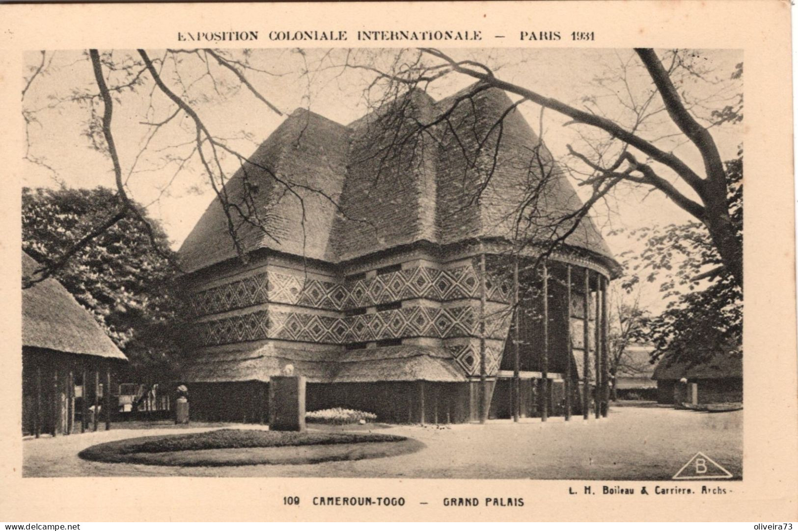 PARIS - Exposition Coloniale International 1931  - Cameroun-Togo -Grand Palais - Expositions