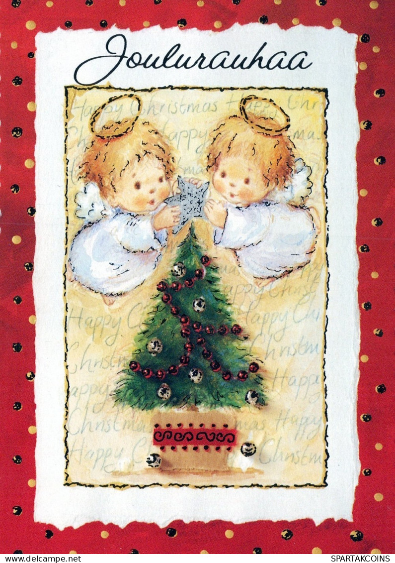 ANGEL CHRISTMAS Holidays Vintage Postcard CPSM #PAH941.A - Engel