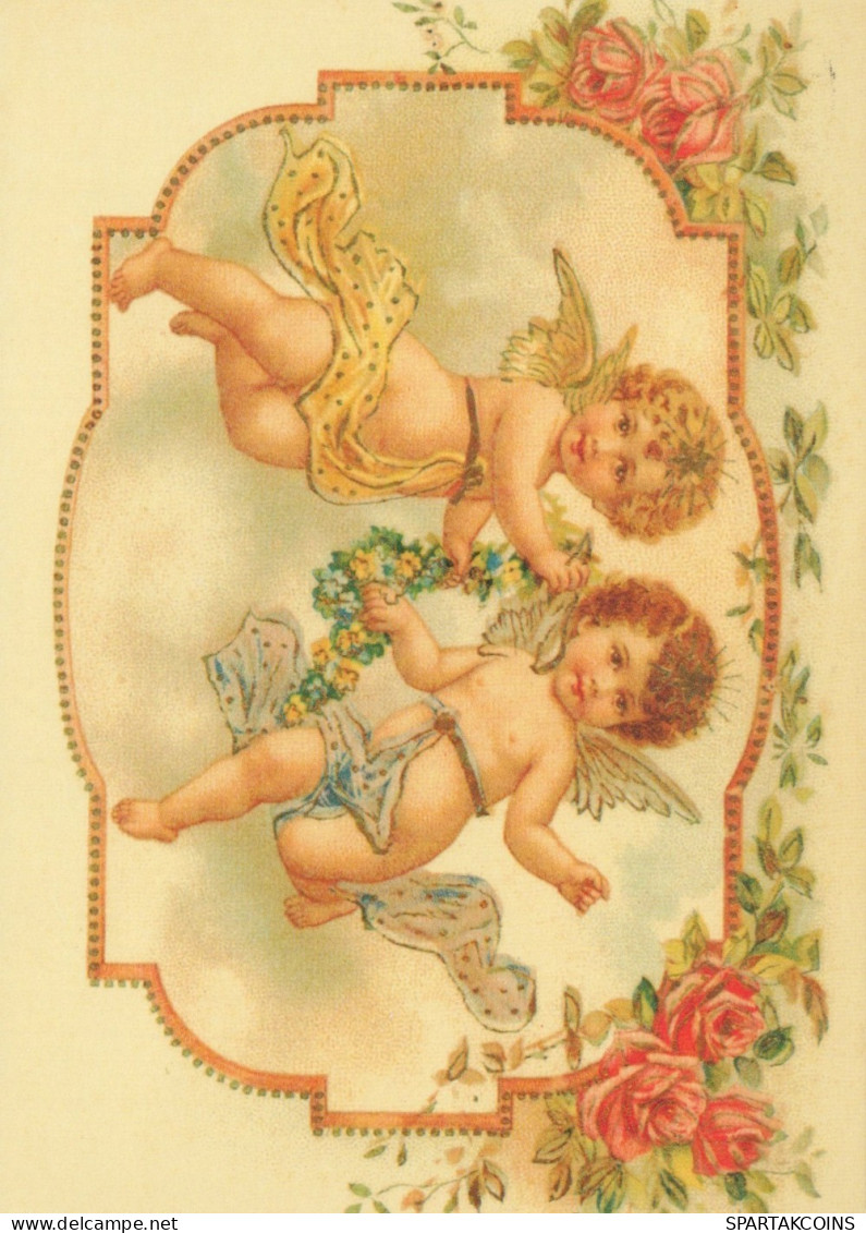ANGELO Buon Anno Natale Vintage Cartolina CPSM #PAH475.A - Engelen