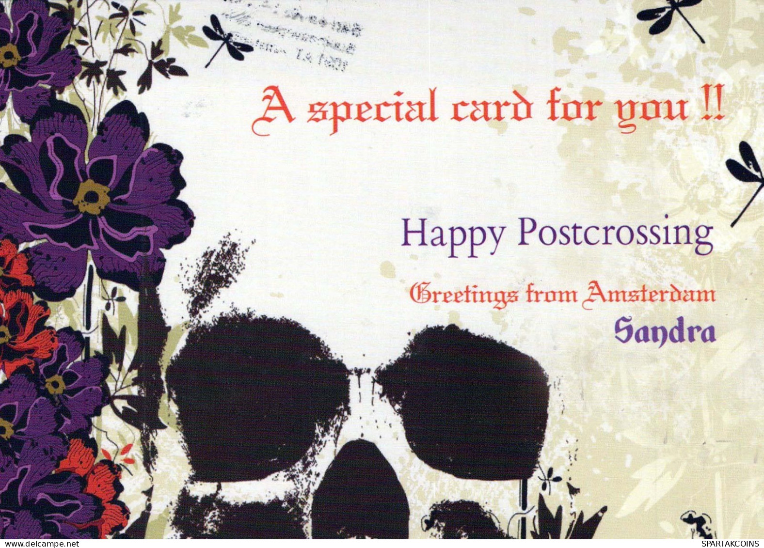 FLEURS Vintage Carte Postale CPSM #PBZ942.A - Flowers