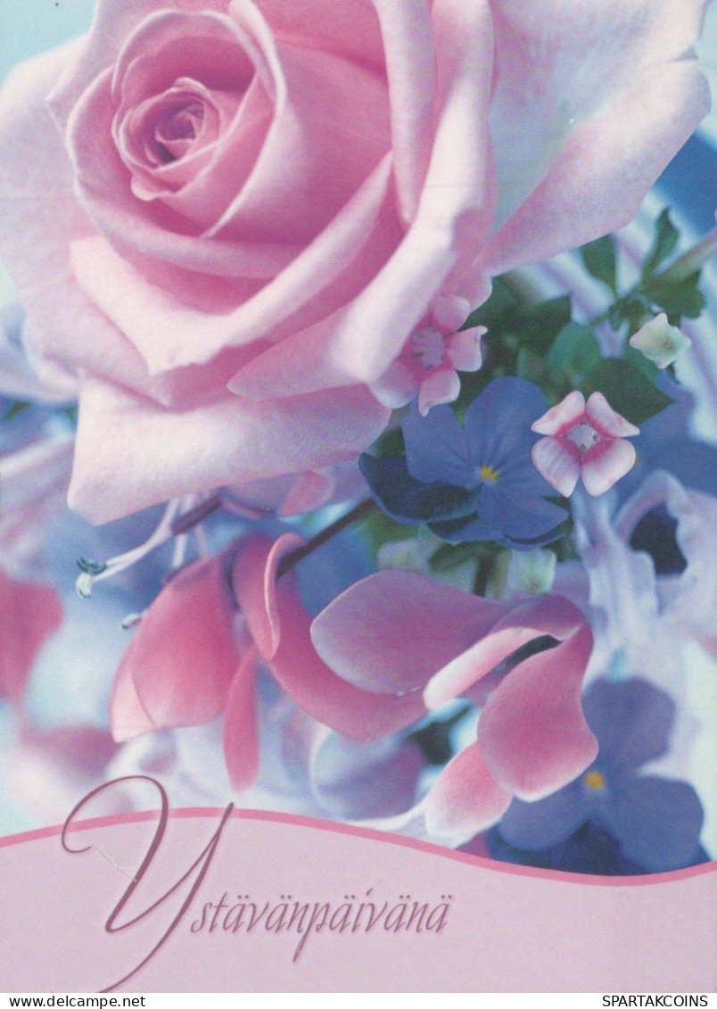 FLOWERS Vintage Ansichtskarte Postkarte CPSM #PBZ758.A - Flowers