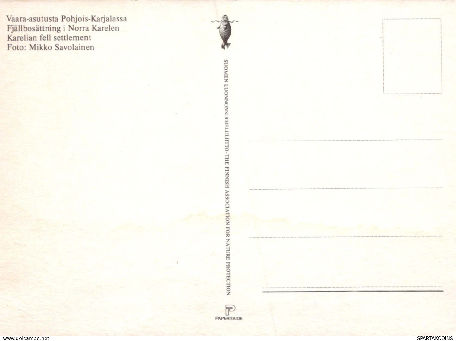 PAINTING FINLAND Vintage Postcard CPSM #PAV627.A - Peintures & Tableaux