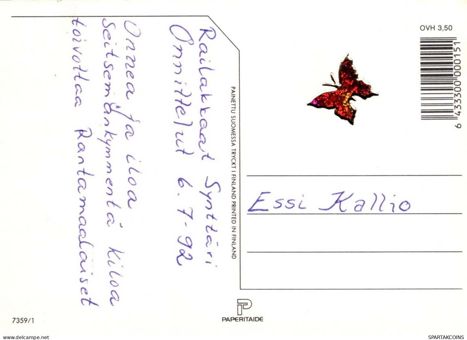PERRO Animales Vintage Tarjeta Postal CPSM #PAN928.A - Chiens