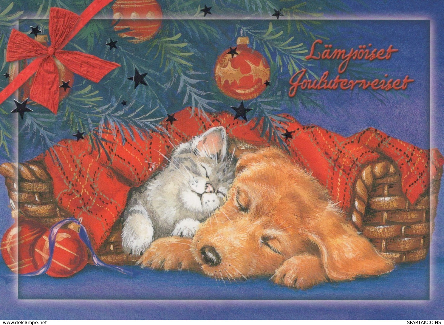 CANE Animale Vintage Cartolina CPSM #PAN599.A - Hunde