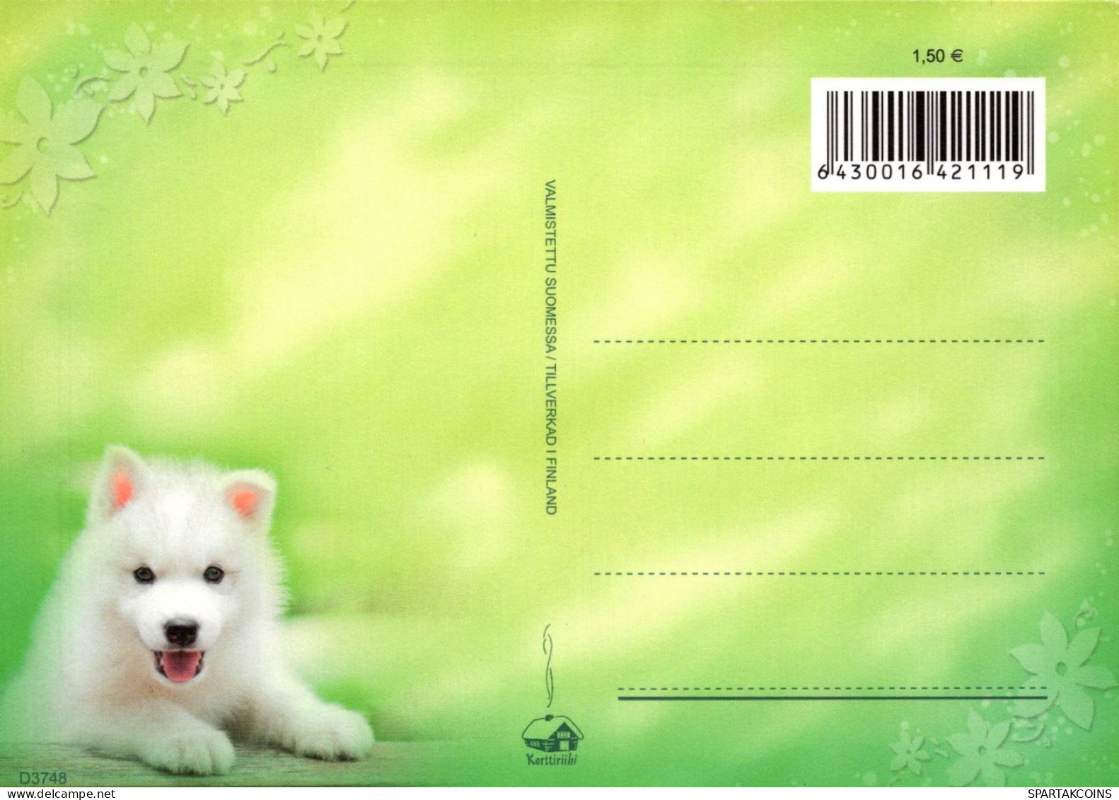 DOG Animals Vintage Postcard CPSM #PAN582.A - Honden
