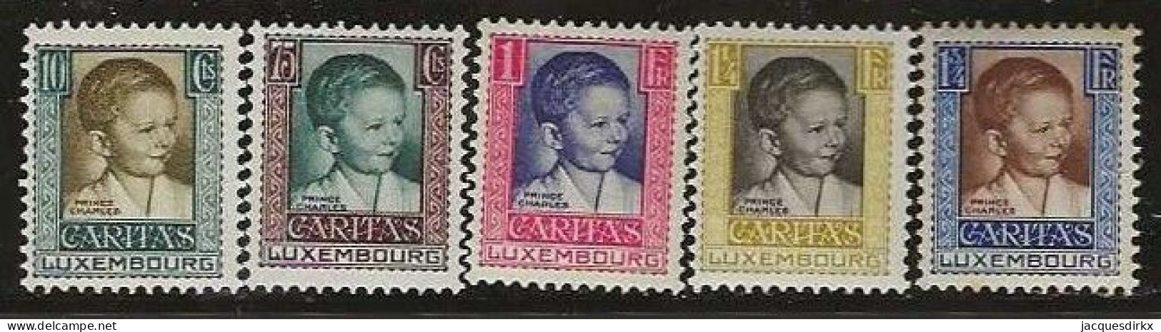 Luxembourg  .  Y&T   .   226/230    .   *     .    Neuf Avec Gomme - Unused Stamps