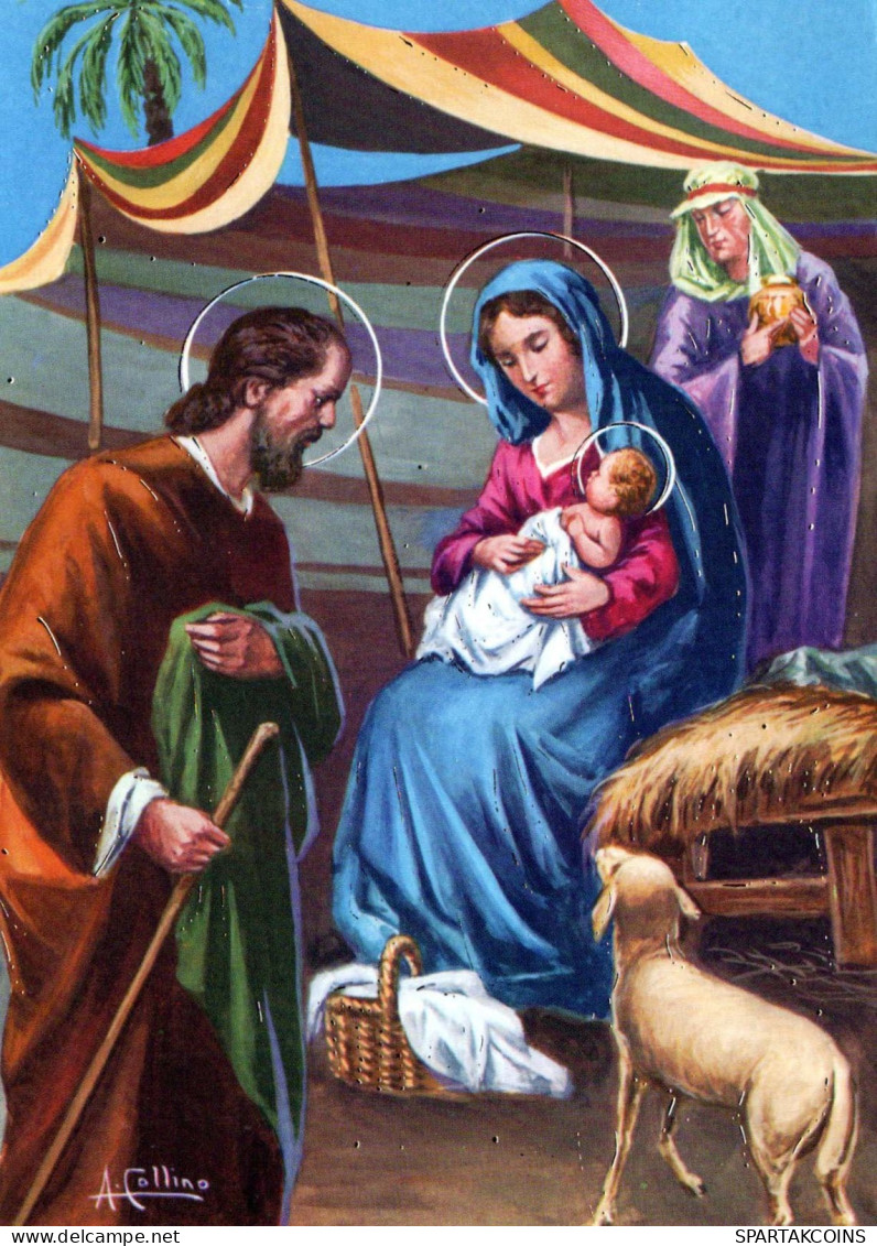 Vergine Maria Madonna Gesù Bambino Natale Religione #PBB694.A - Jungfräuliche Marie Und Madona