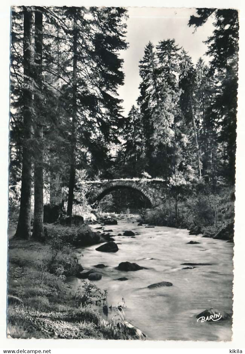 CPSM Dentelée 10.5 X 15 Vosges GERARDMER Station Climatique (Alt. 666 M) La Vologne Au Pont Des Fées - Gerardmer