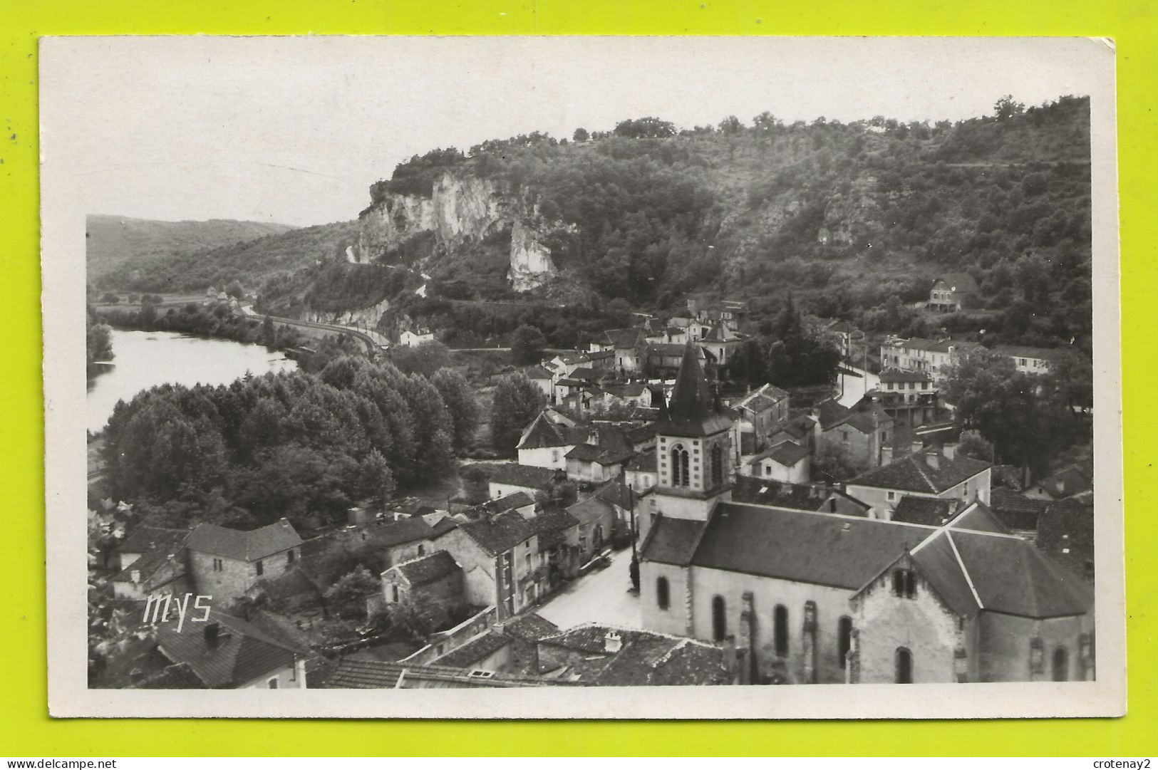 47 VERS Vers Cahors N°59 Vue Générale VOIR DOS En 1949 - Cahors