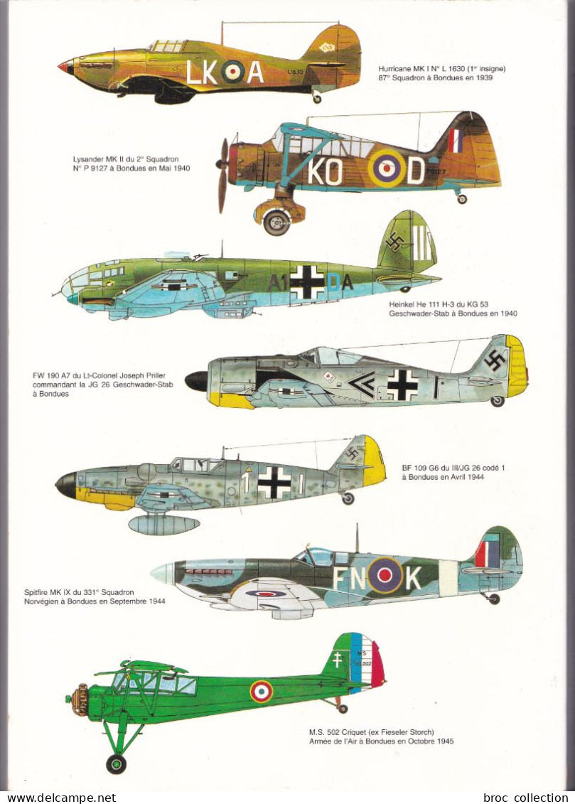 Histoire De L'aérodrome De Lille-Marcq (Bondues), 1939-1999, Myrone N. Cuich, WW2, Aviation, Envoi De L'auteur - Picardie - Nord-Pas-de-Calais