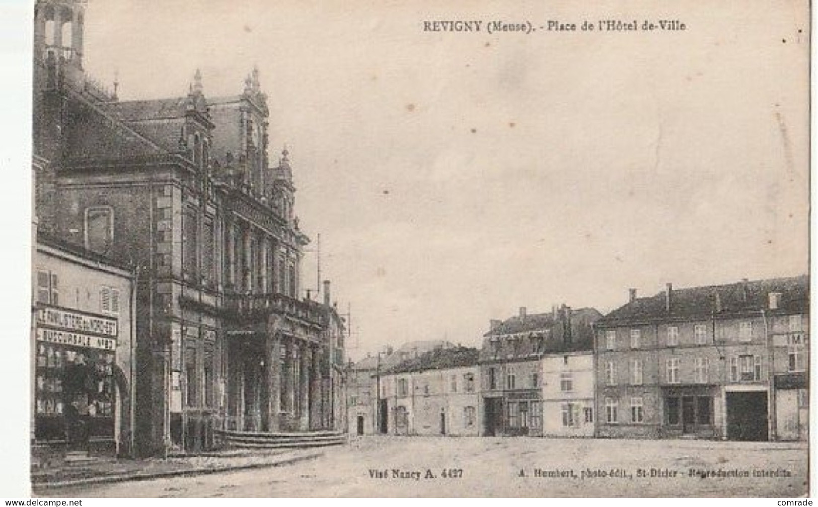 FRANCE   Revigny Place De L'hotel De Ville - Andere & Zonder Classificatie