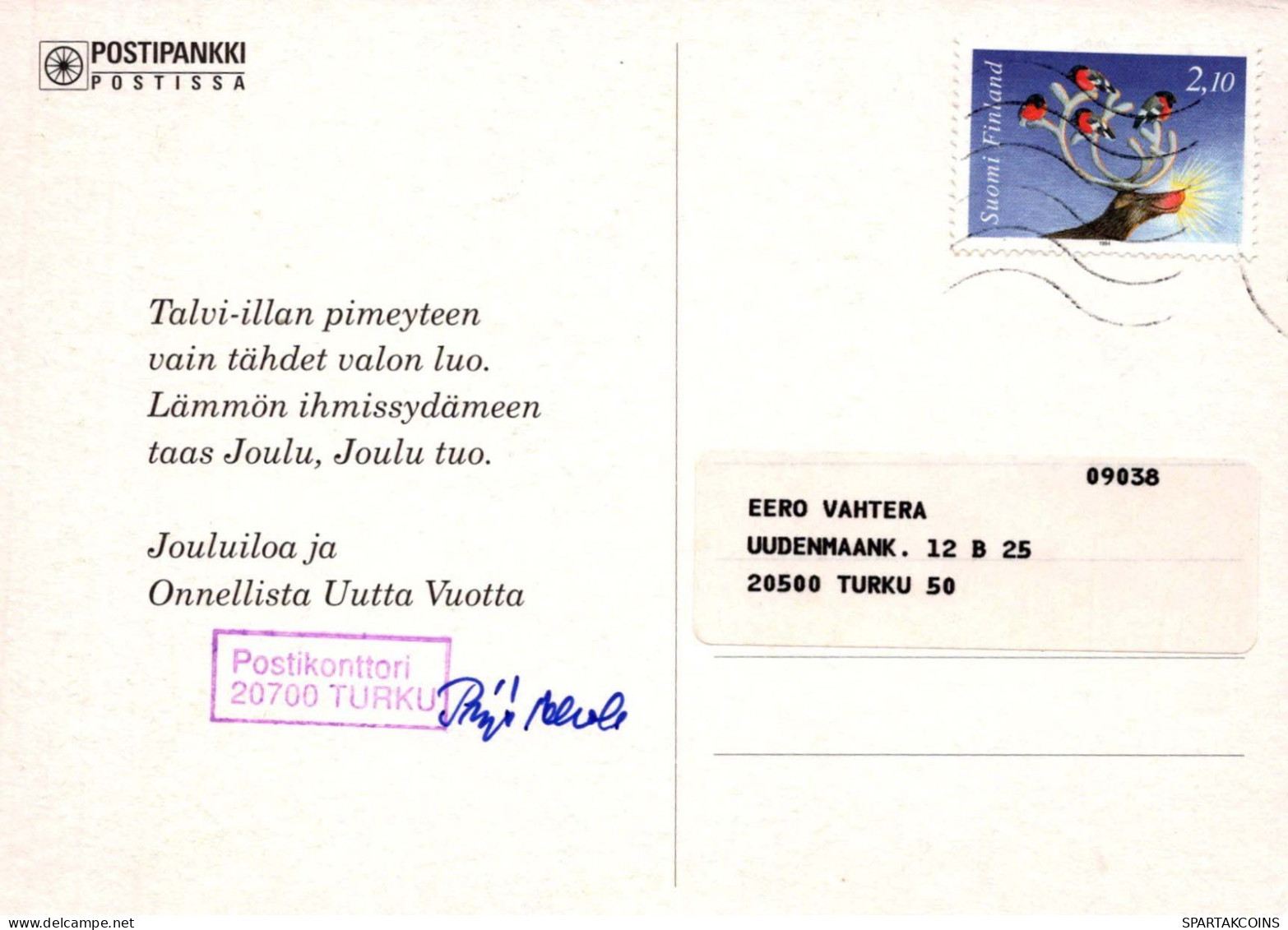 CERVO LEONE Animale Vintage Cartolina CPSM #PBS047.A - Lions