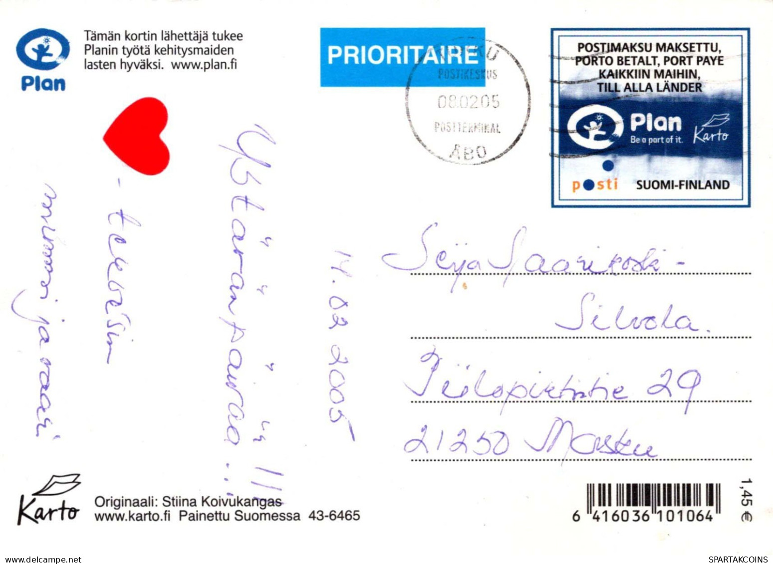 HÉRISSON Animaux Vintage Carte Postale CPSM #PBR222.A - Sonstige & Ohne Zuordnung