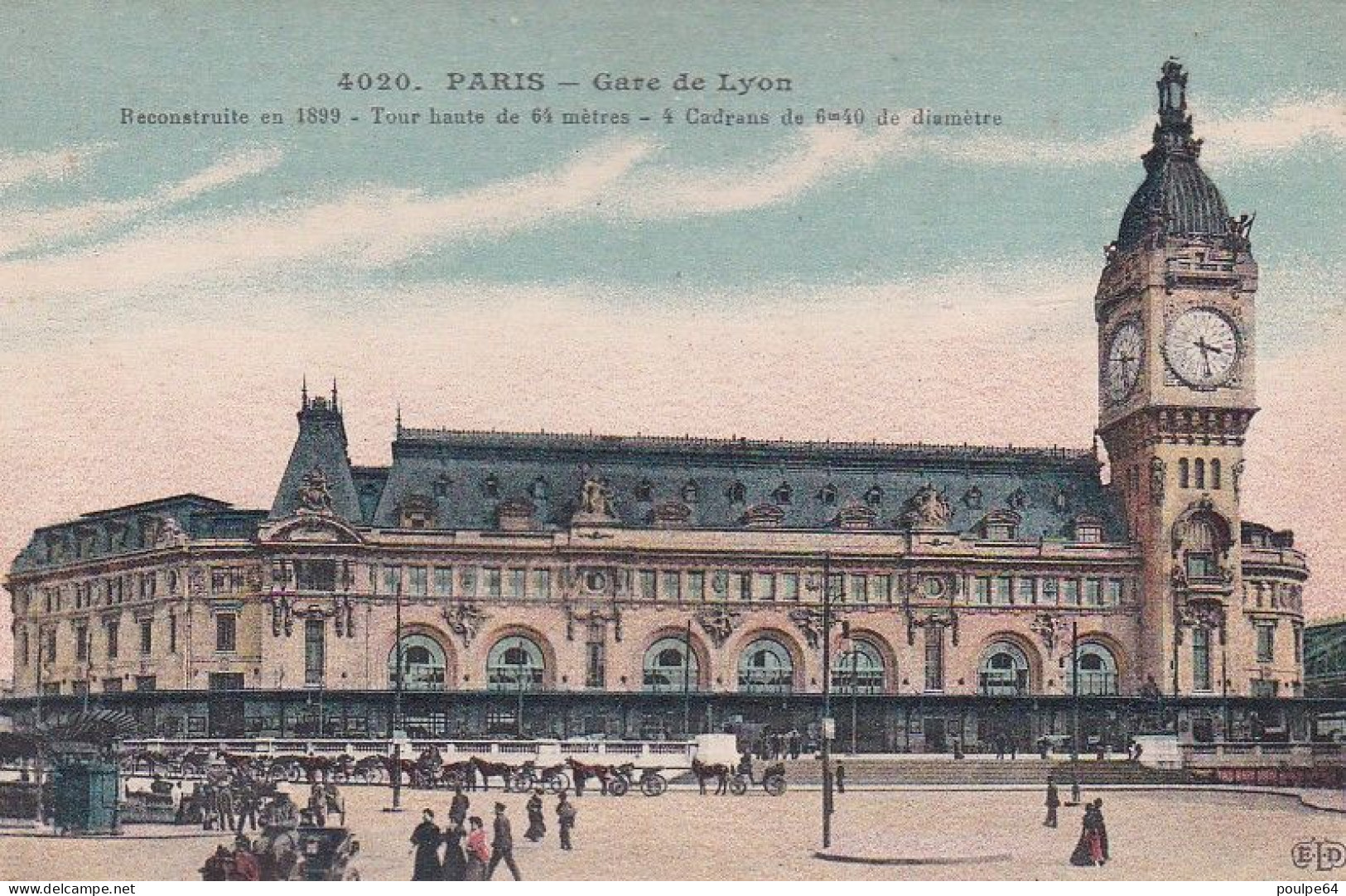 La Gare De Lyon : Vue Extérieure - Métro Parisien, Gares