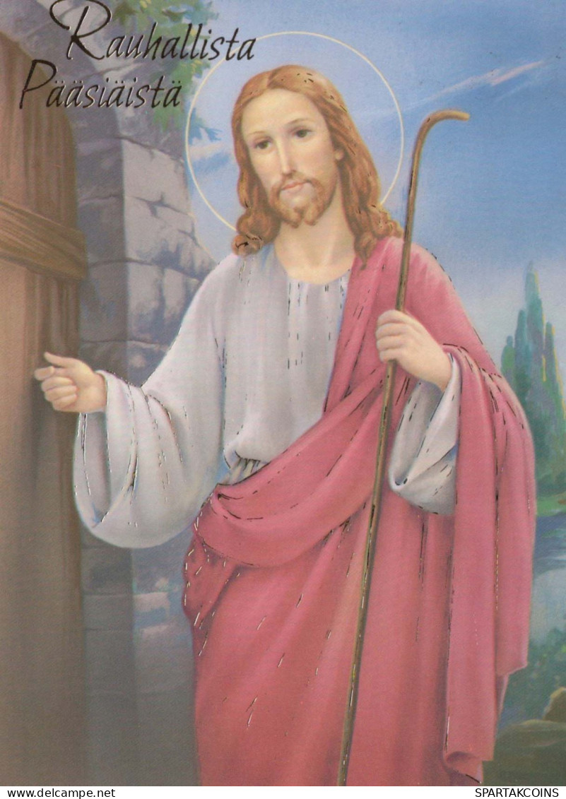 JESUS CHRIST Christianity Religion Vintage Postcard CPSM #PBP752.A - Jezus
