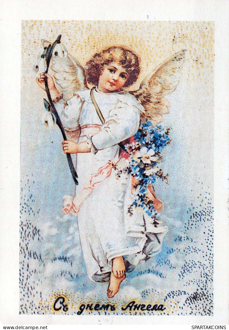 ANGEL Christmas Vintage Postcard CPSM #PBP632.A - Angeli